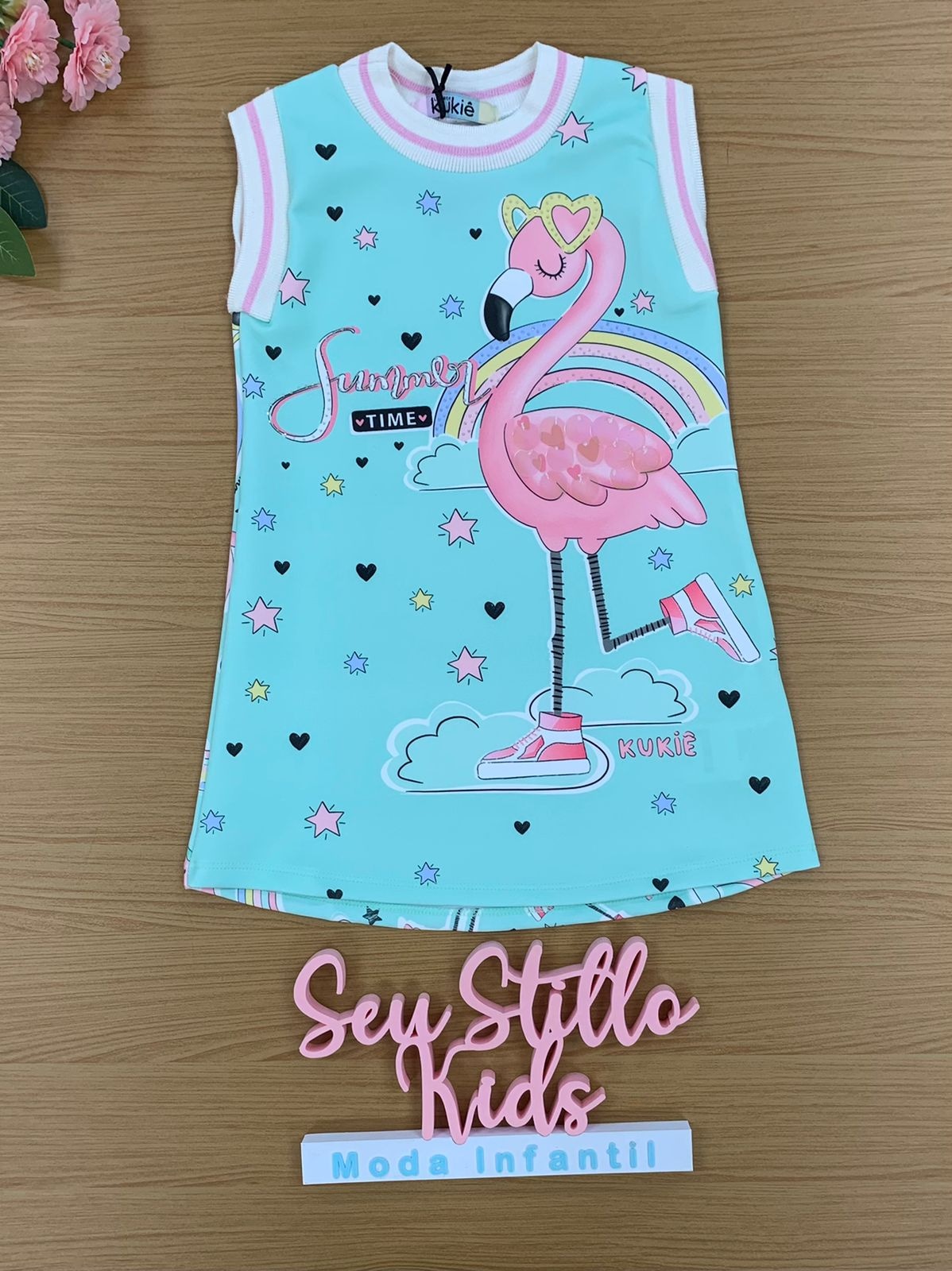 Vestido sales momi flamingo