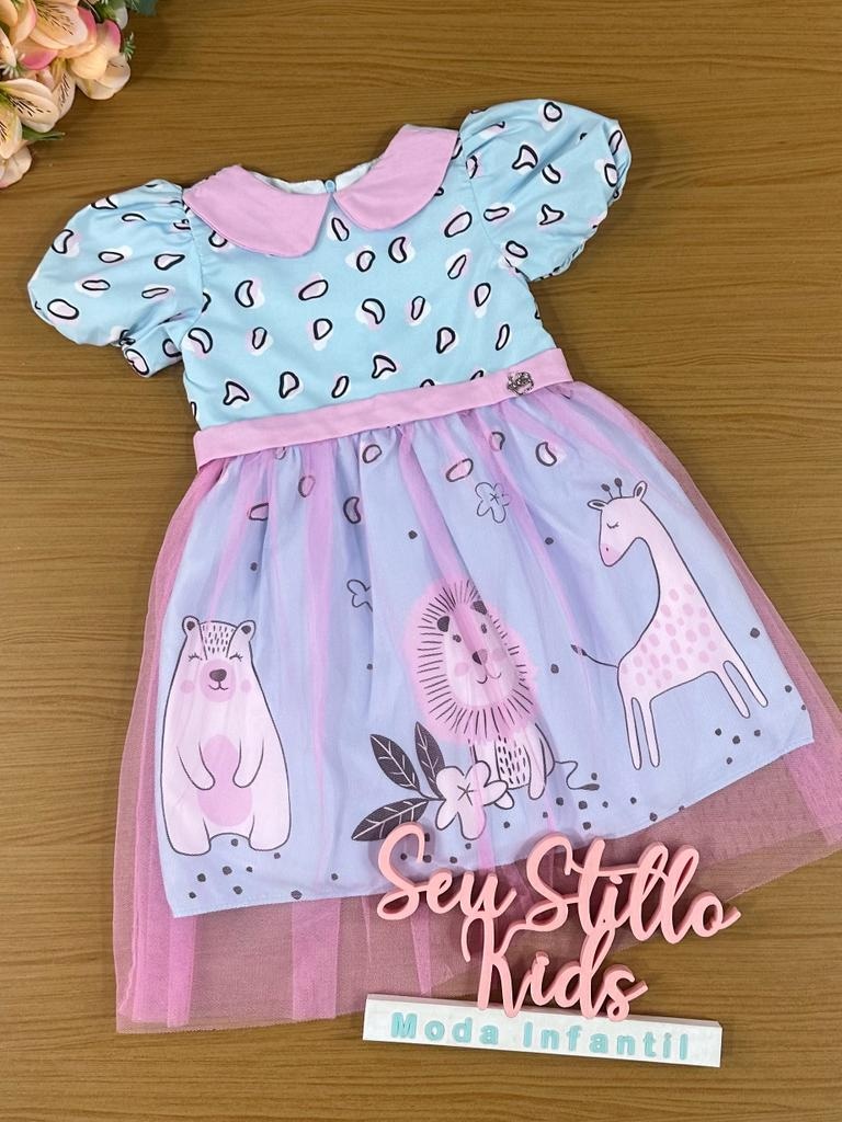 Vestido de sales inverno infantil 2019